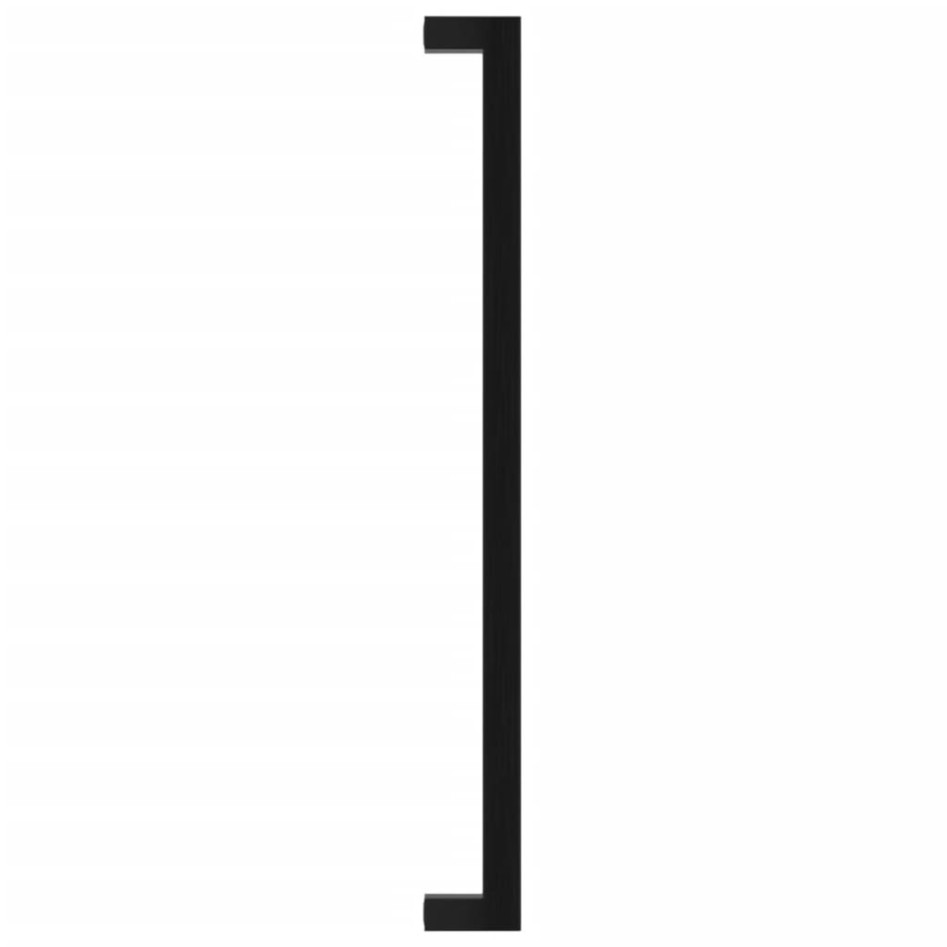 Tiradores para armarios 20 uds acero inoxidable negro 320