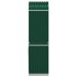 Leñero de acero galvanizado verde 40x45x170
