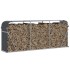 Leñero de acero galvanizado gris antracita 234x45x100