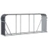 Leñero de acero galvanizado gris antracita 234x45x100