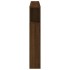 Cabecero LED madera ingeniería marrón roble 160x18,5x103,5