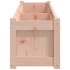 Jardinera de madera maciza Douglas 180x31x31