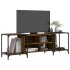 Mueble de TV madera de ingeniería roble ahumado 153x37x50