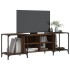 Mueble de TV madera de ingeniería marrón roble 153x37x50