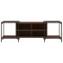 Mueble de TV madera de ingeniería marrón roble 153x37x50