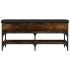 Banco zapatero madera de ingeniería roble ahumado 102x32x45