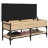 Banco zapatero madera de ingeniería roble Sonoma 102x42x45