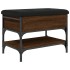 Banco zapatero madera de ingeniería marrón roble 62x42x45
