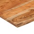 Encimera de baño cuadrada madera maciza de acacia 60x60x2,5
