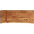 Tablero rectangular madera de acacia borde vivo 110x40x2,5
