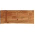 Tablero rectangular madera de acacia borde vivo 90x40x2,5