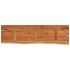 Estante pared rectangular madera acacia borde vivo 90x30x3,8
