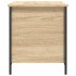 Banco almacenaje madera ingeniería roble Sonoma 80x42,5x50