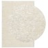 Alfombra pelo largo aspecto brillante ISTAN crema 140x200
