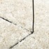 Alfombra pelo largo aspecto brillante ISTAN crema 140x200