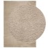 Alfombra de pelo corto suave lavable HUARTE arena 140x200