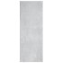 Alfombra de pelo corto suave lavable HUARTE gris 80x200