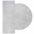 Alfombra de pelo corto suave lavable HUARTE gris 80x200