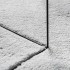 Alfombra de pelo corto suave lavable HUARTE gris 80x200