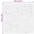 Alfombra de pelo corto suave lavable HUARTE azul 160x160