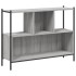 Estantería madera de ingeniería gris Sonoma 102x28x77,5