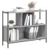 Estantería madera de ingeniería gris Sonoma 102x28x77,5