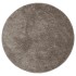 Alfombra pelo largo aspecto brillante ISTAN gris Ø 160