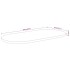 Tablero de mesa ovalado madera maciza de acacia 100x50x2,5