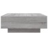 Mesa de centro madera de ingeniería gris Sonoma 80x80x31