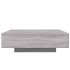 Mesa de centro madera de ingeniería gris Sonoma 100x100x31