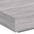 Mesa de centro madera de ingeniería gris Sonoma 100x100x31