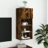 Mueble para TV con luces LED roble ahumado 40,5x30x90