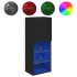Mueble para TV con luces LED negro 40,5x30x102