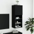 Mueble para TV con luces LED negro 40,5x30x102