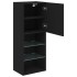 Mueble para TV con luces LED negro 40,5x30x102