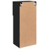 Mueble para TV con luces LED negro 40,5x30x90