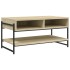 Mesa de centro madera contrachapada roble Sonoma 90x50x45