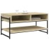 Mesa de centro madera contrachapada roble Sonoma 90x50x45