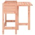 Jardinera con tapa plegable madera maciza de pino