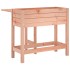 Jardinera con tapa plegable madera maciza de pino