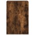 Muebles de TV de pared 2 uds madera roble ahumado 40,5x30x60