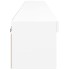 Muebles de TV con luces LED 2 uds blanco 80x30x30
