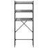 Estantería lavadora madera ingeniería gris Sonoma 67x25x163