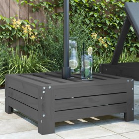 Cubierta para base de sombrilla madera maciza de pino