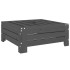 Cubierta para base de sombrilla madera maciza de pino