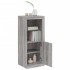 Aparador con luces LED gris Sonoma 41x37x100