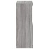 Aparador con luces LED gris Sonoma 41x37x100
