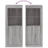 Aparador con luces LED gris Sonoma 41x37x100