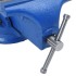 Tornillo de banco hierro fundido azul 125