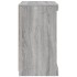 Aparador con luces LED gris Sonoma 41x37x67